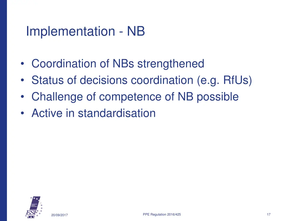 implementation nb