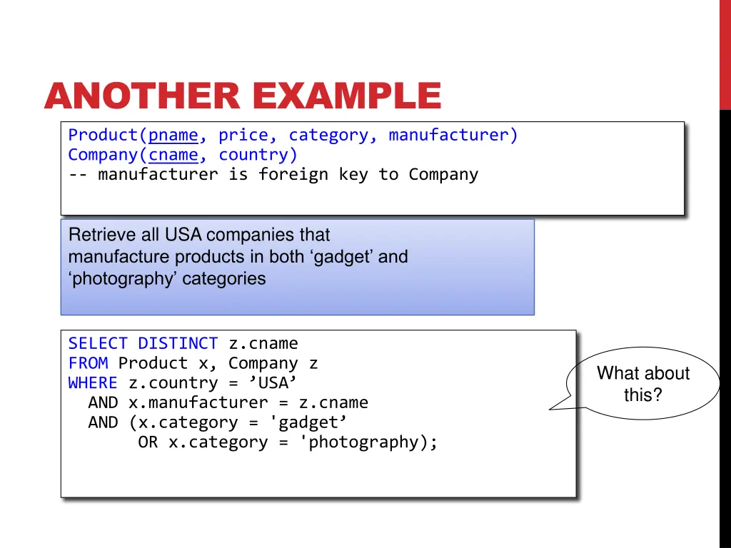 another example product pname price category 2