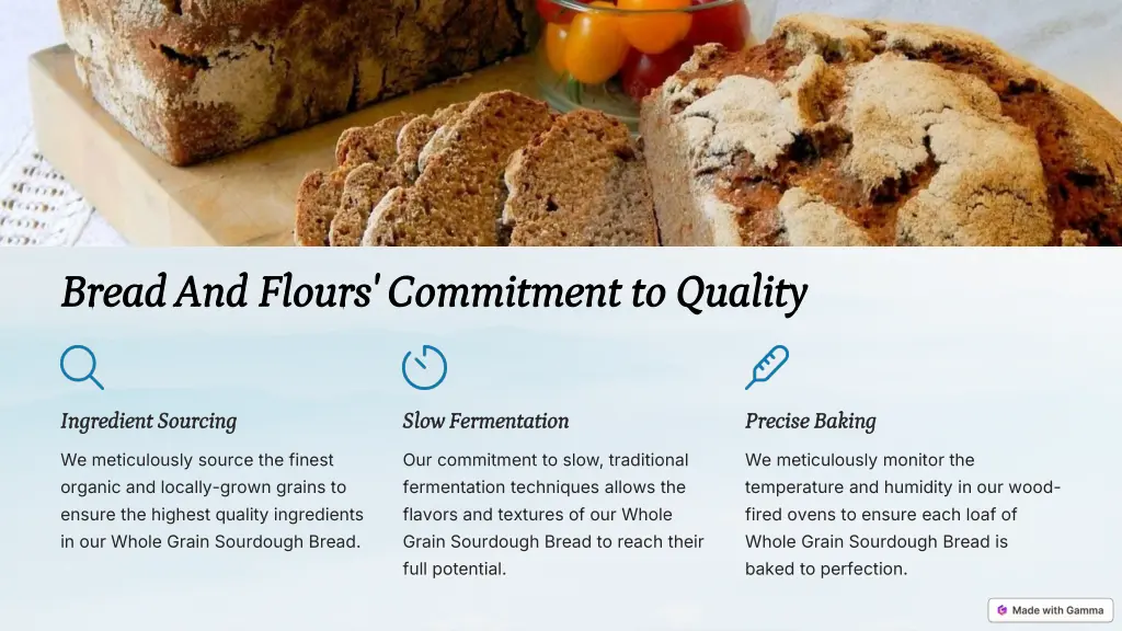 bread and flours commitment to quality bread