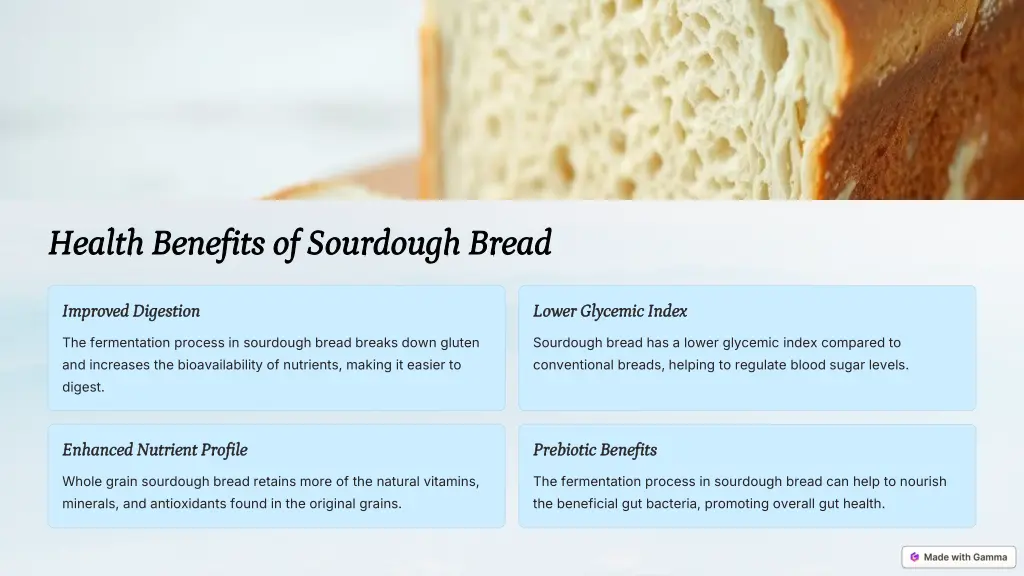 health benefits of sourdough bread health