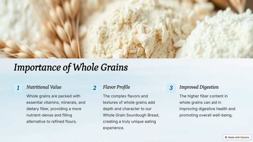 importance of whole grains importance of whole