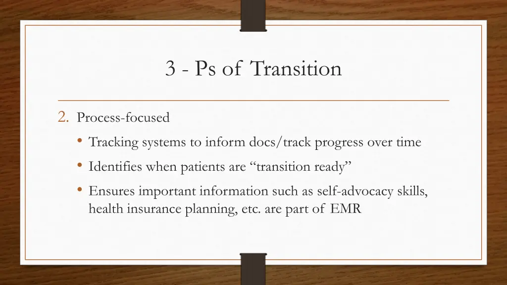 3 ps of transition 1