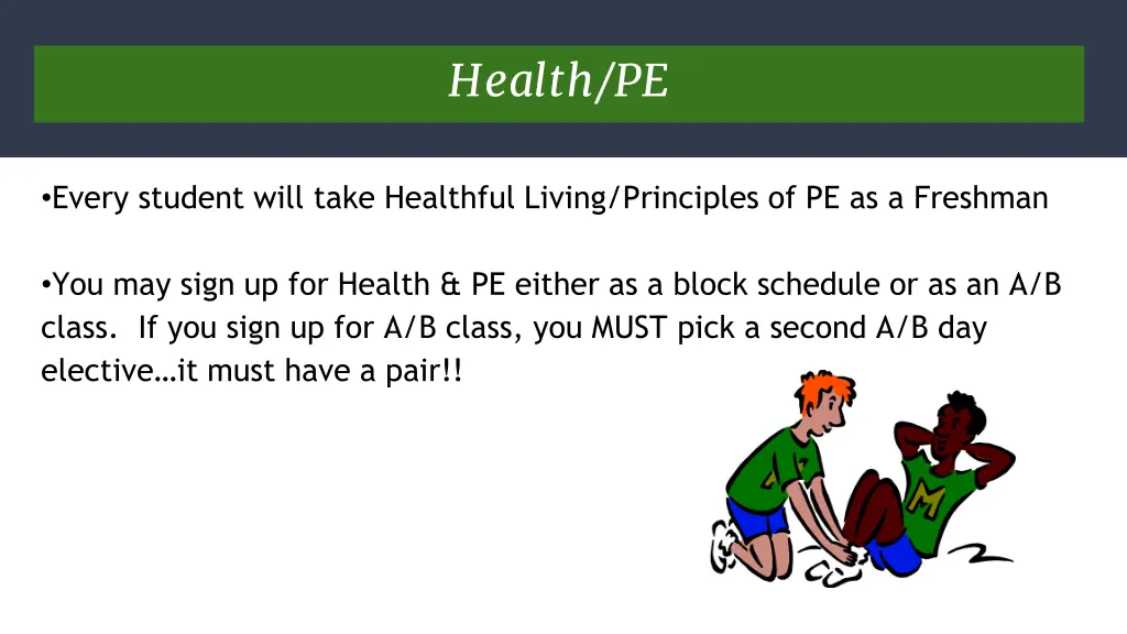 health pe