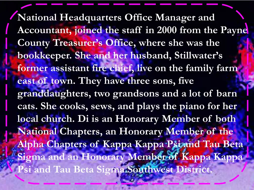 national headquarters office manager