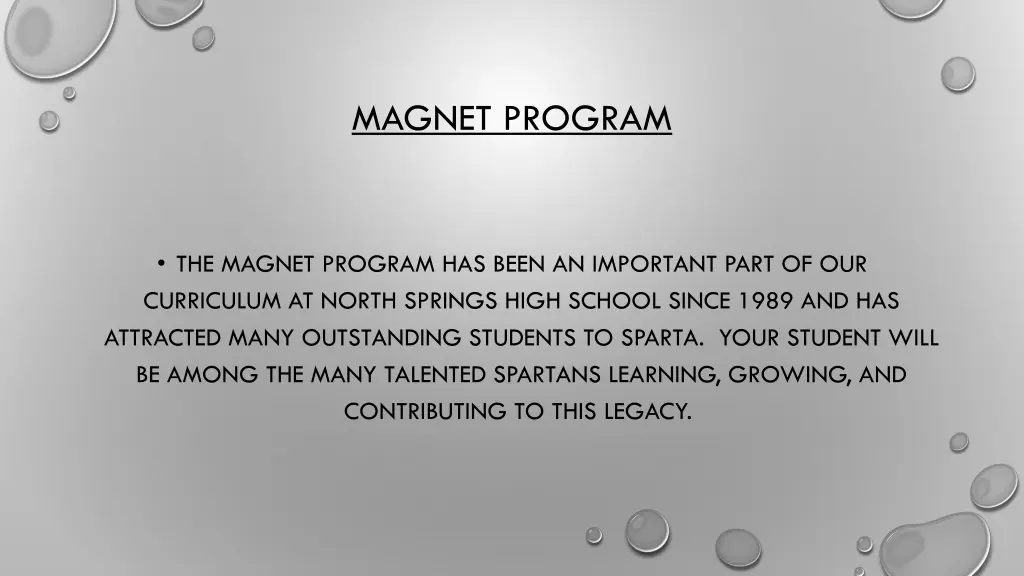 magnet program