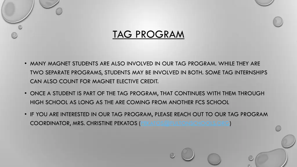 tag program