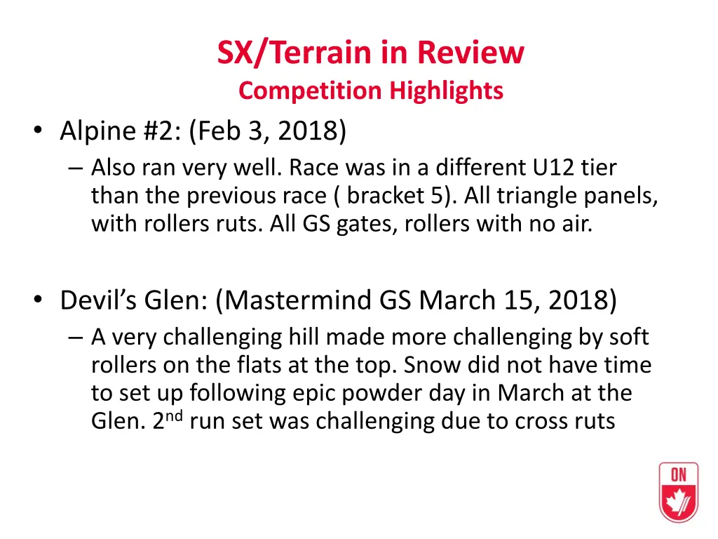 sx terrain in review competition highlights 1