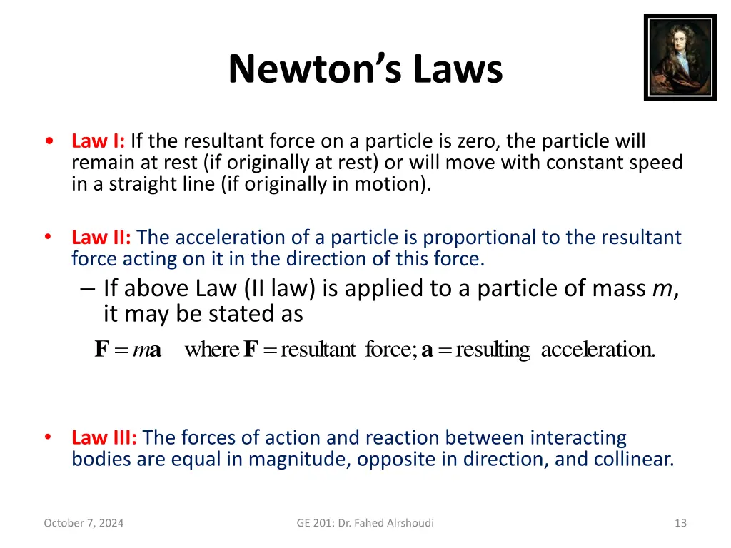 newton s laws