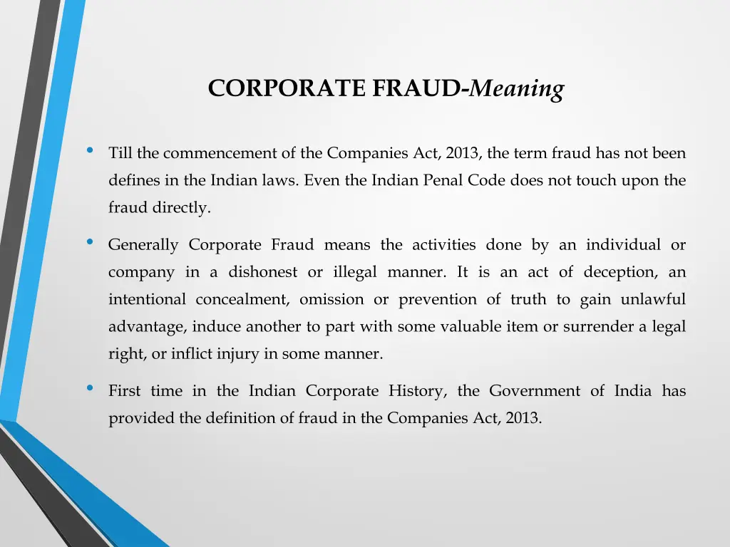 corporate fraud meaning