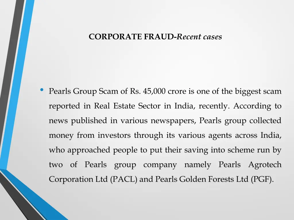 corporate fraud recent cases 6