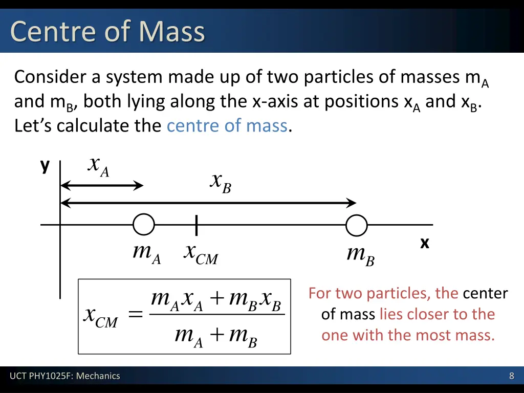 centre of mass 5