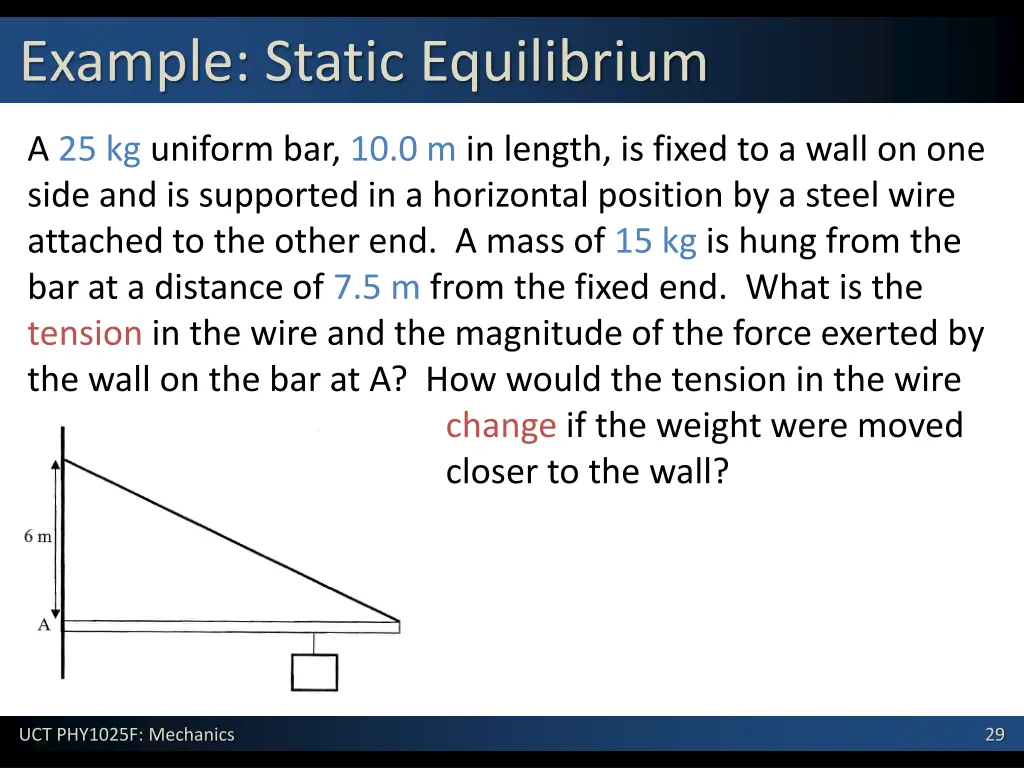 example static equilibrium 2