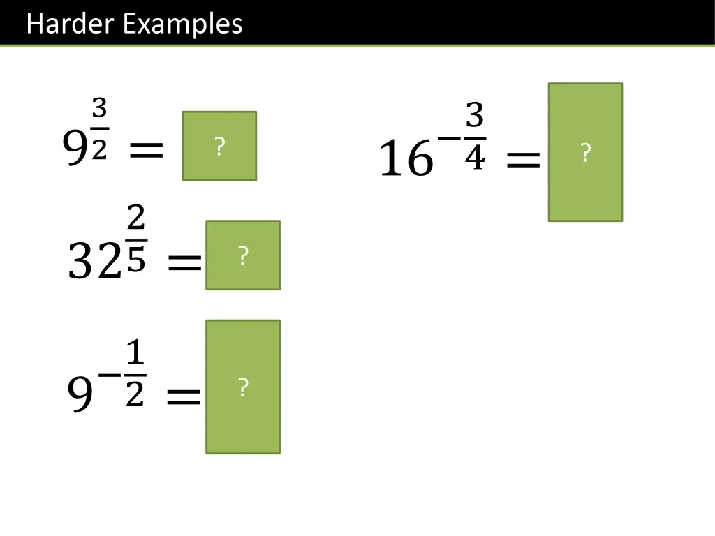 harder examples