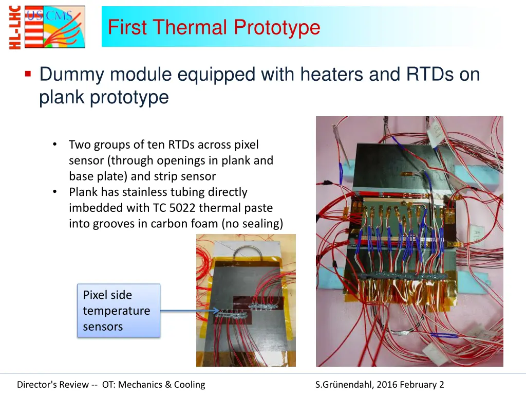 first thermal prototype