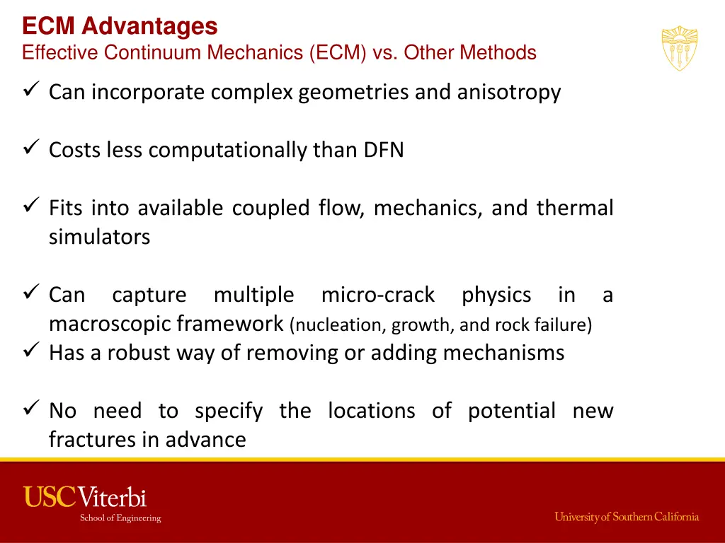 ecm advantages effective continuum mechanics