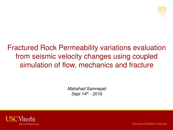 fractured rock permeability variations evaluation