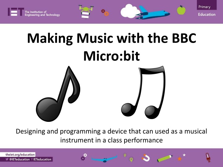 making music with the bbc micro bit