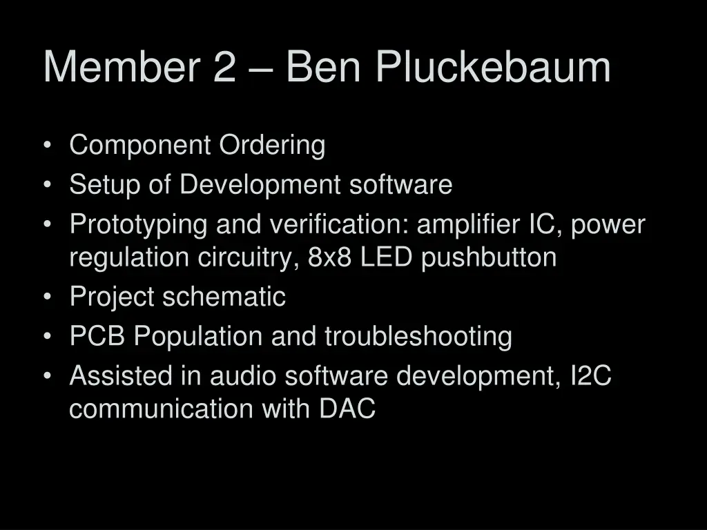 member 2 ben pluckebaum