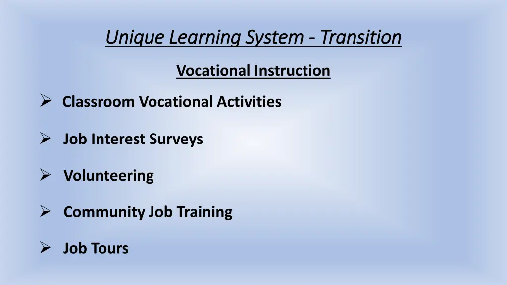 unique learning system unique learning system 3