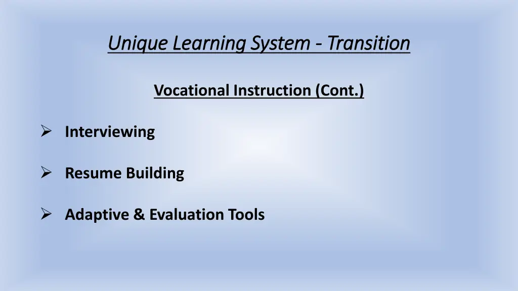 unique learning system unique learning system 4