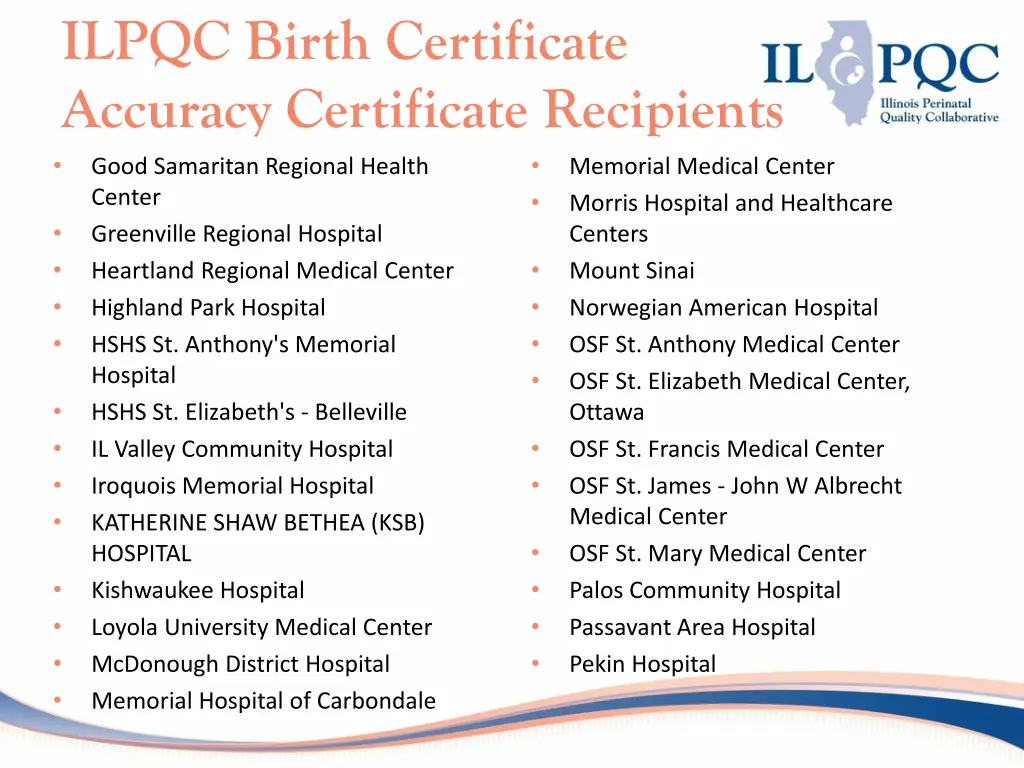 ilpqc birth certificate accuracy certificate 1