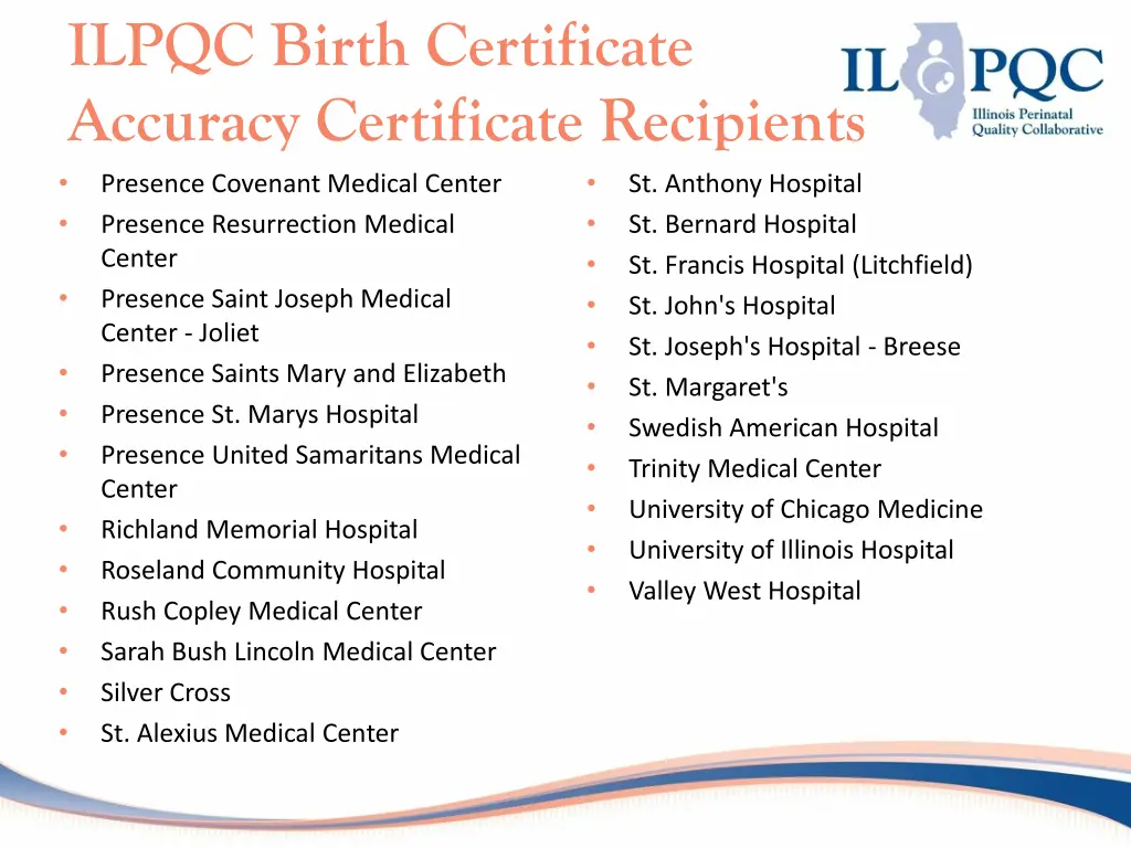 ilpqc birth certificate accuracy certificate 2