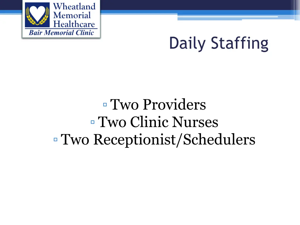 daily staffing