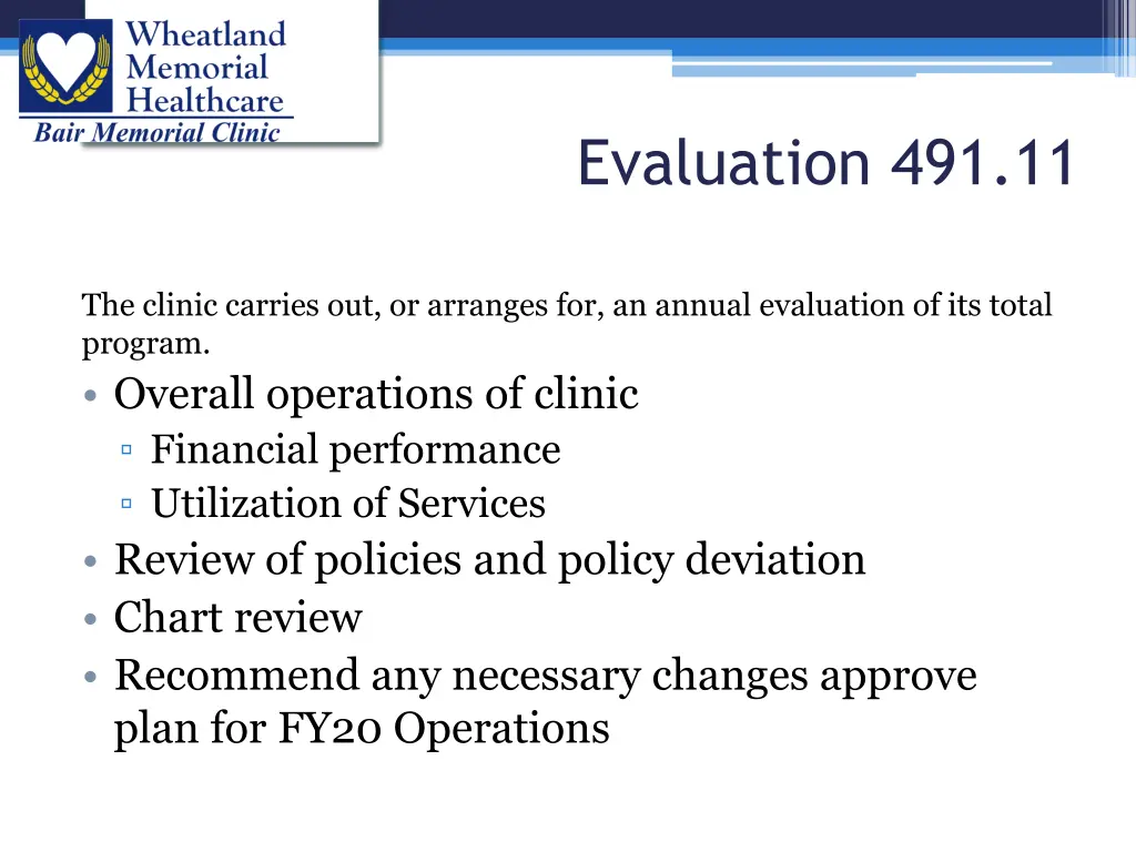 evaluation 491 11