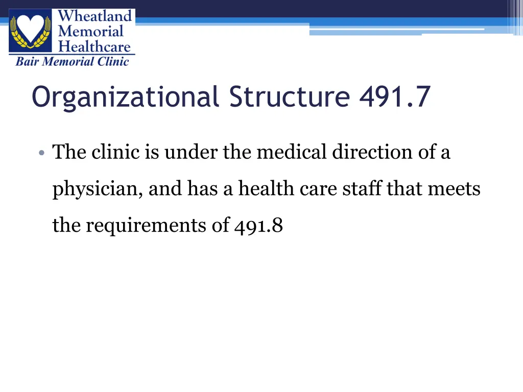 organizational structure 491 7