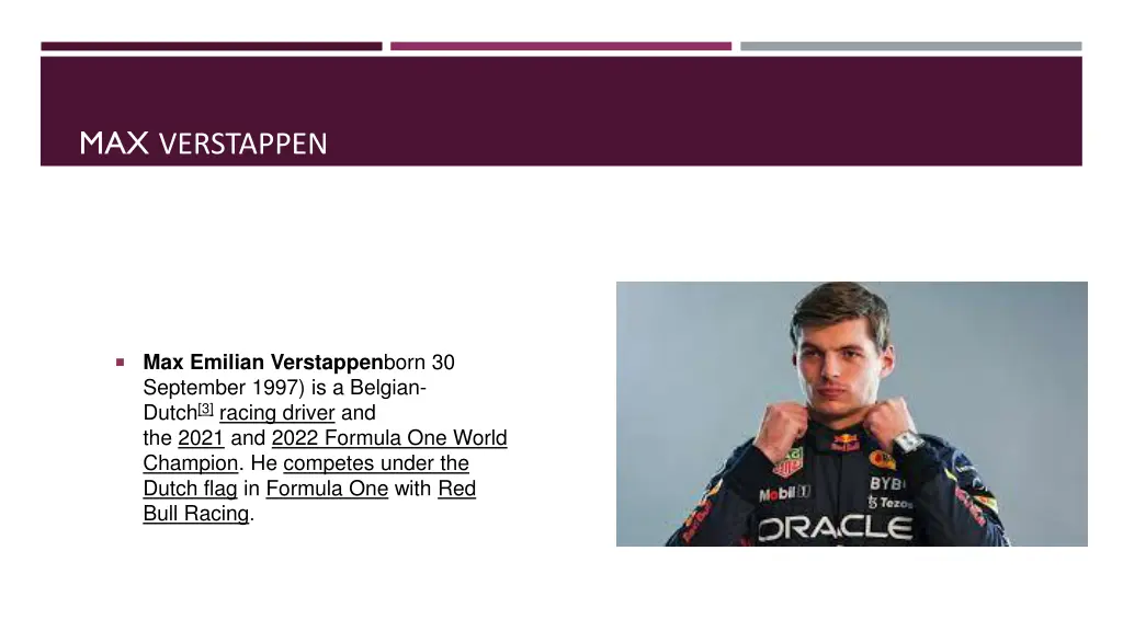 max verstappen