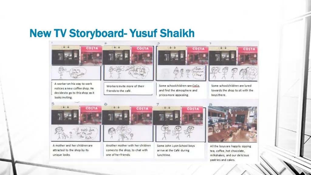 new tv storyboard new tv storyboard yusuf shaikh