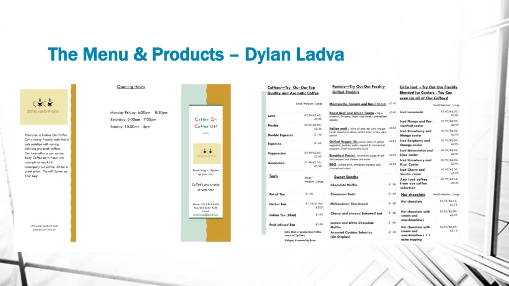 the menu products the menu products dylan ladva