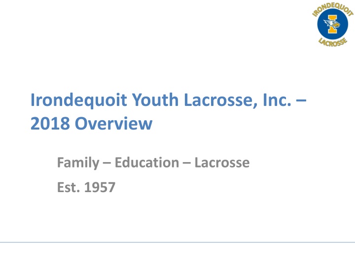 irondequoit youth lacrosse inc 2018 overview