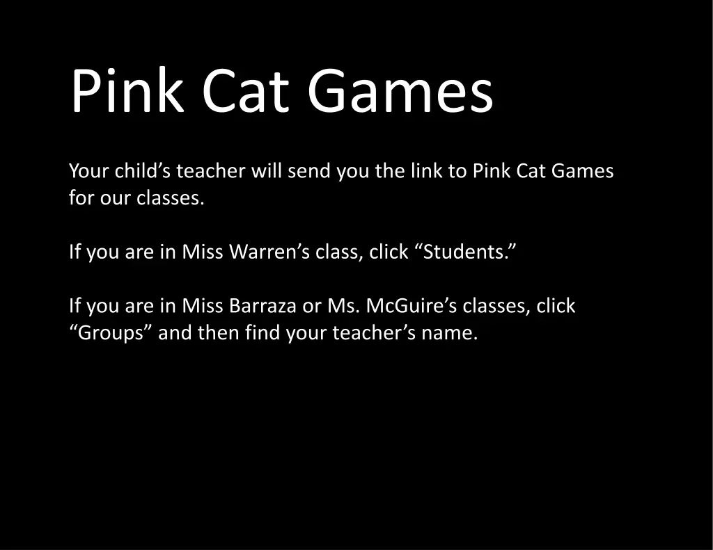 pink cat games