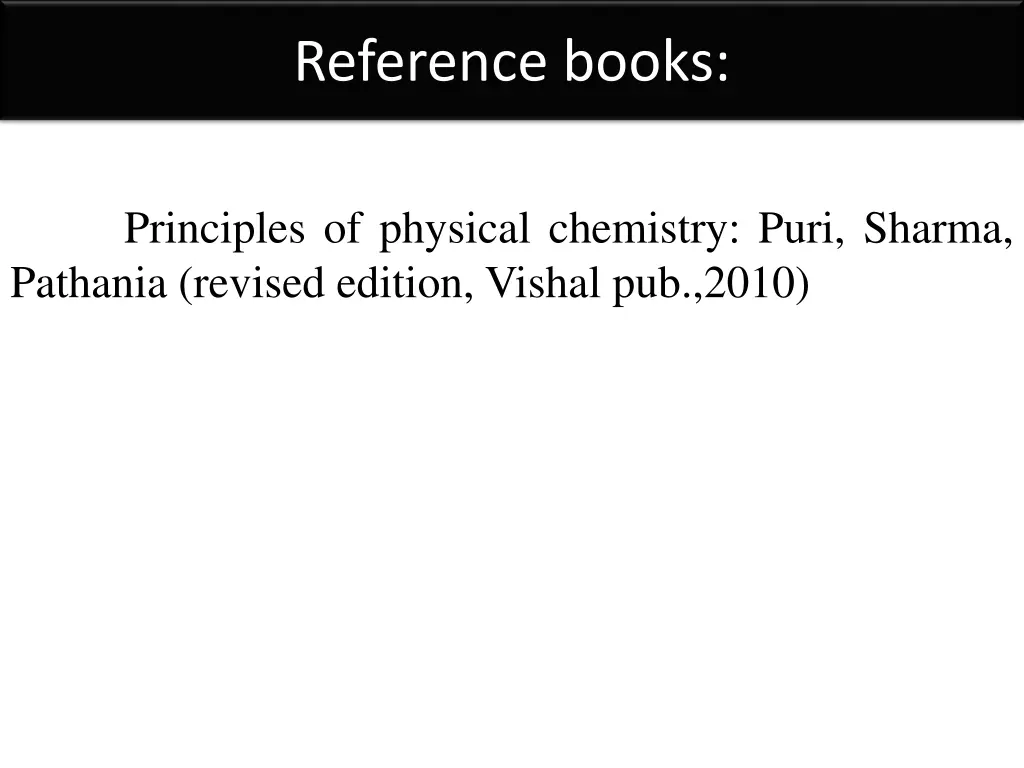 reference books