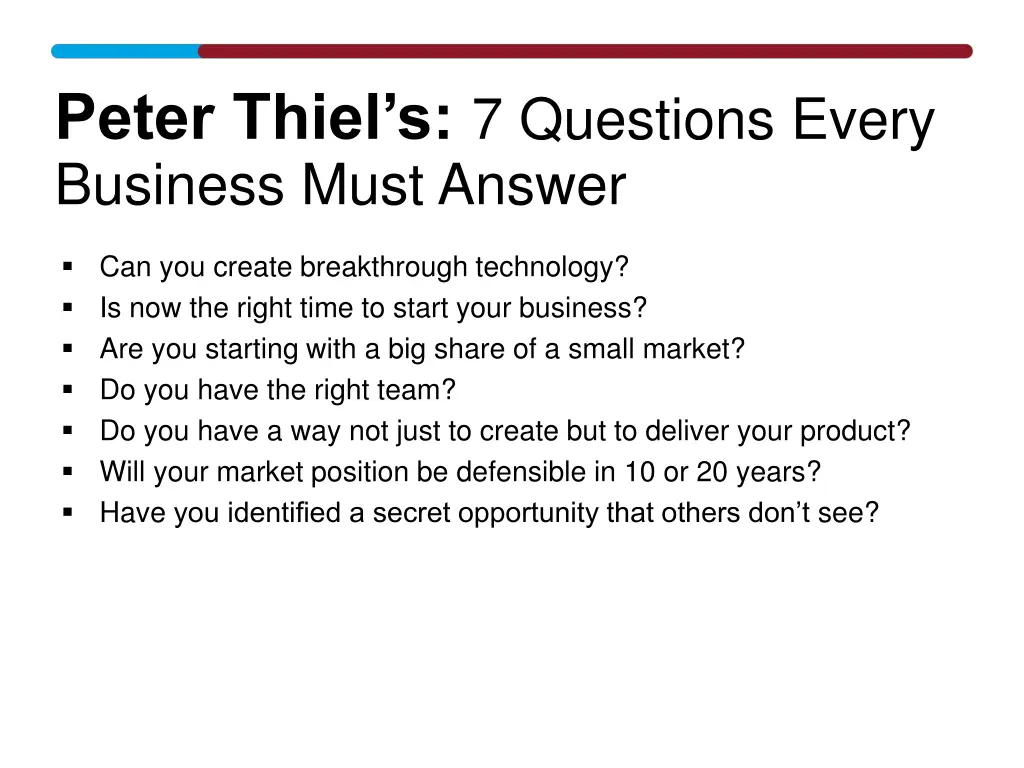 peter thiel s 7 questions every business must