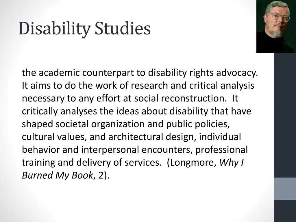 disability studies