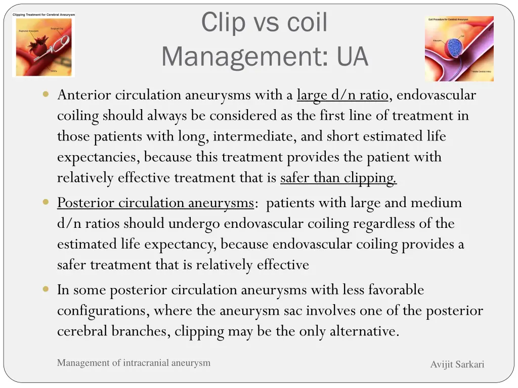 clip vs coil management ua 1