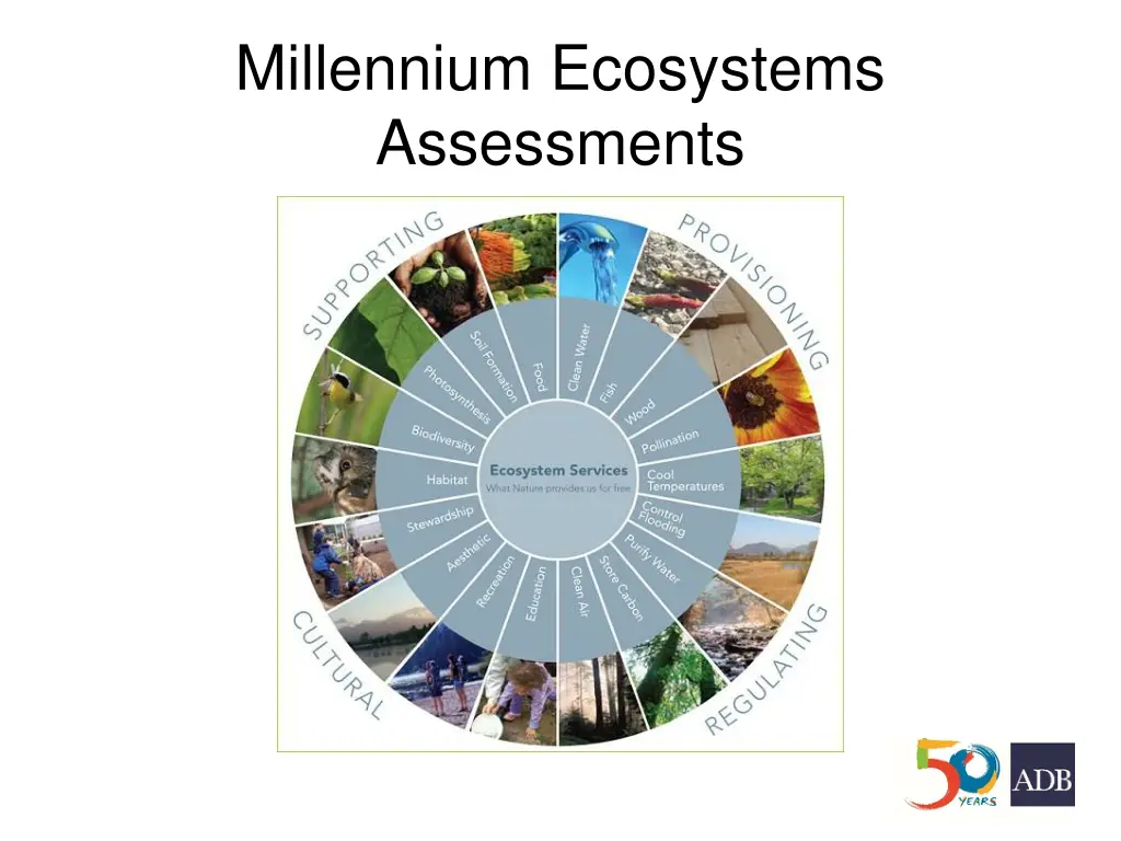 millennium ecosystems assessments