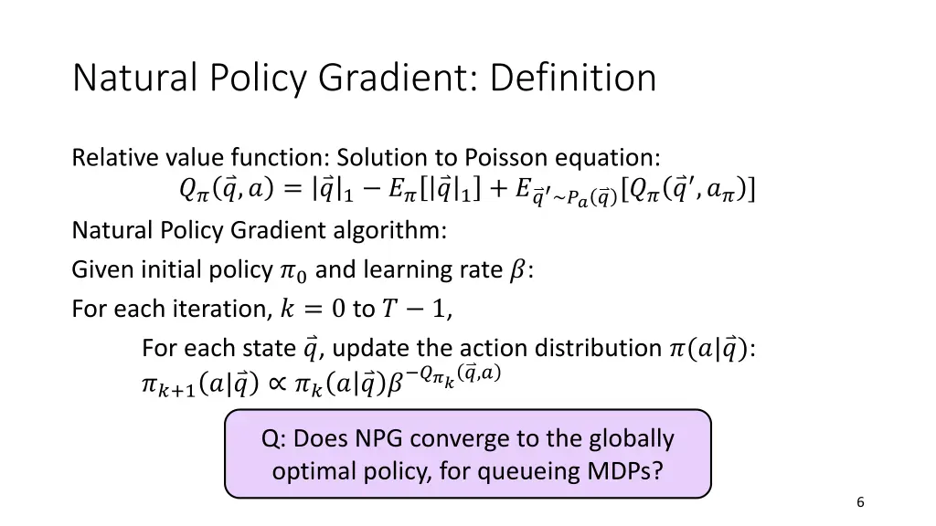 natural policy gradient definition