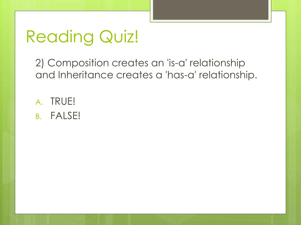 reading quiz 1