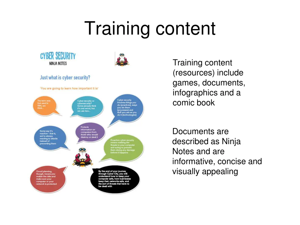 training content