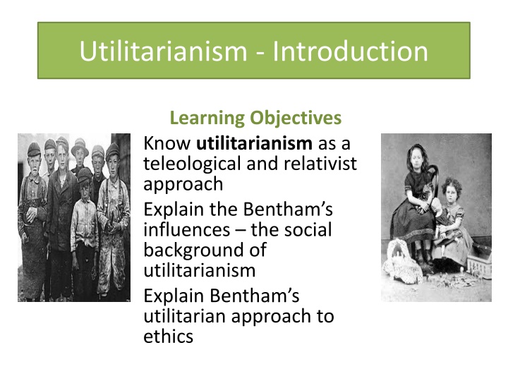 utilitarianism introduction