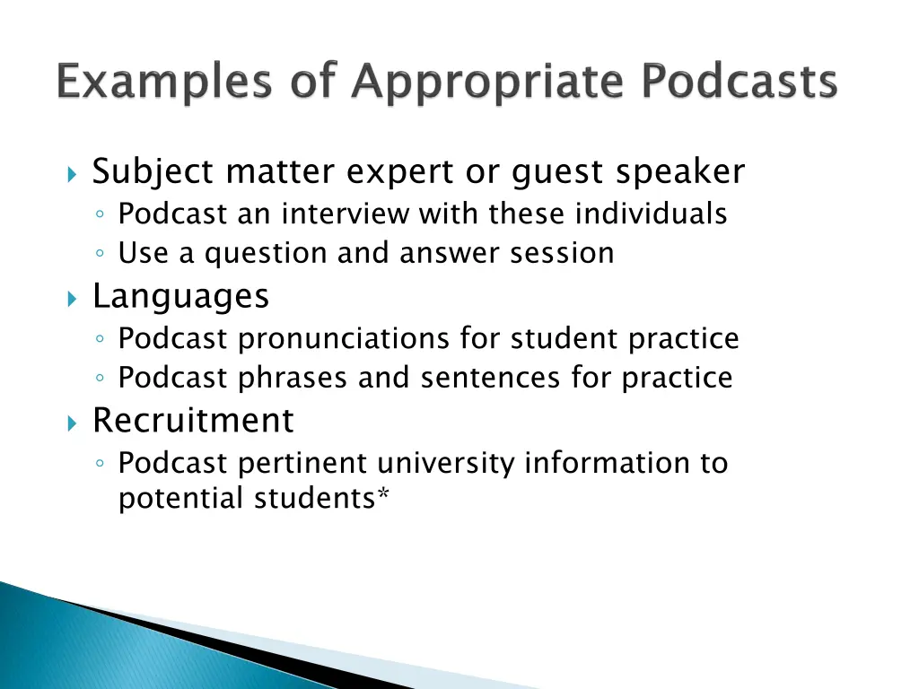 subject matter expert or guest speaker podcast