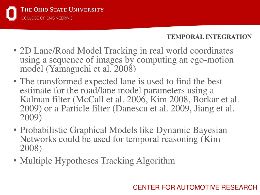 temporal integration