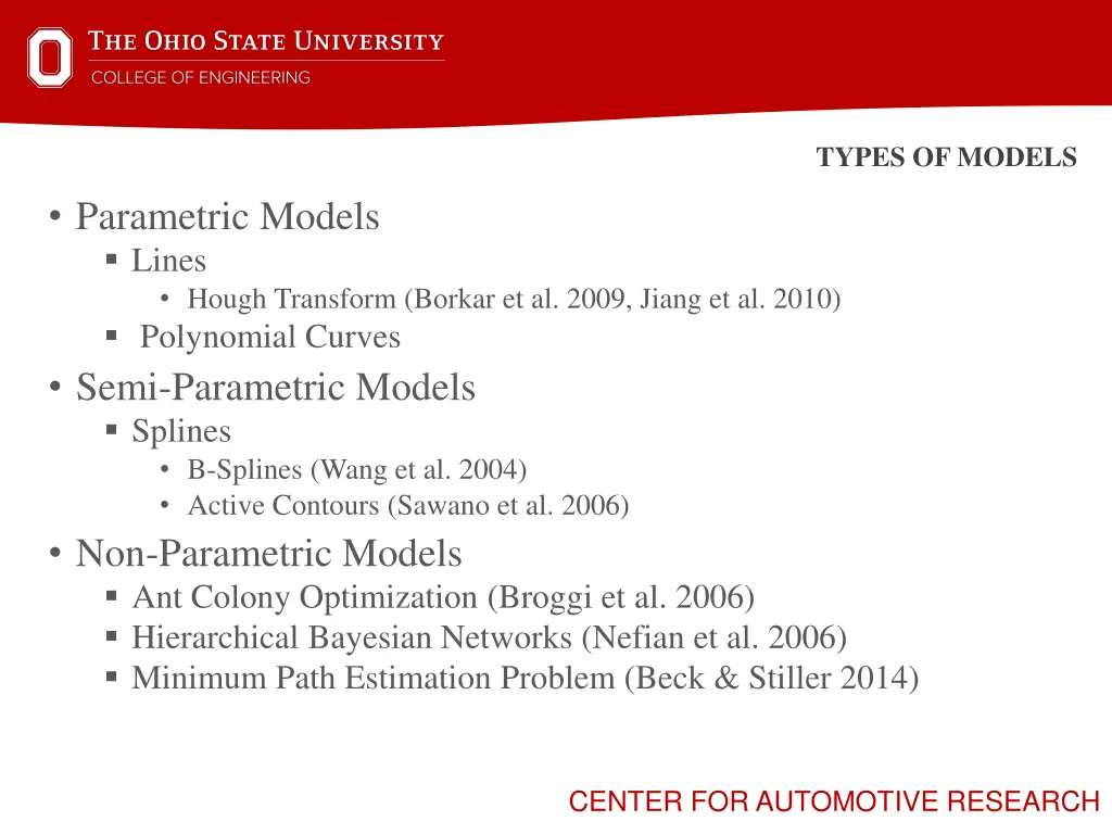 types of models