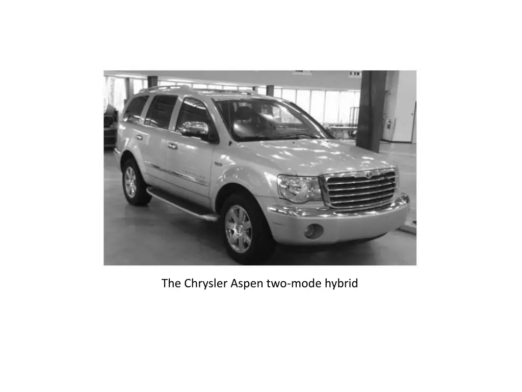 the chrysler aspen two mode hybrid