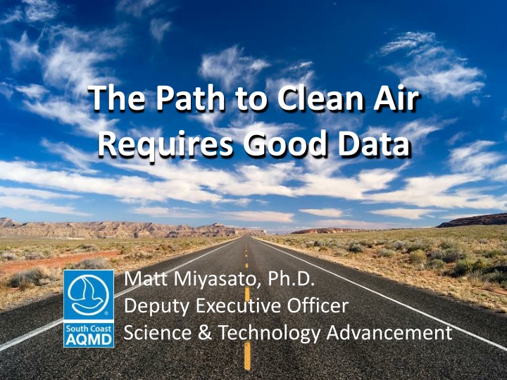 the path to clean air requires good data