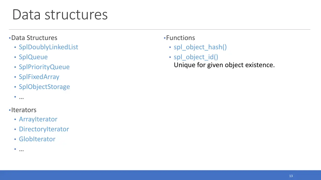 data structures