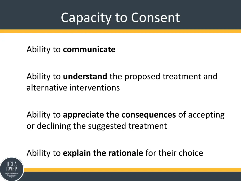 capacity to consent 1